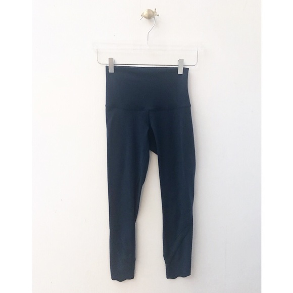 Lululemon Align Petal Teal Curved Hem 